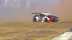 Stock Car: Rossi sufrió un duro golpe en Goiania (VIDEO)
