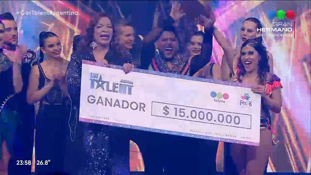 Johanna y Matías Ortiz, los hermanos salseros de Mendoza, ganaron Got Talent Argentina. Captura de pantalla.