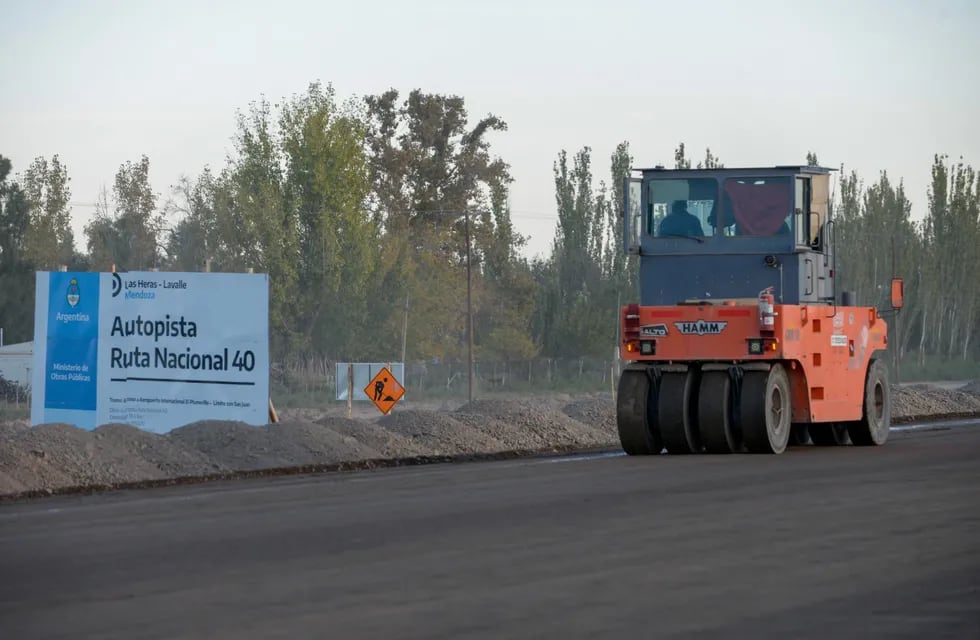 Ruta 40 Doble vía Mendoza - San Juan. | Foto: Prensa Presidencia