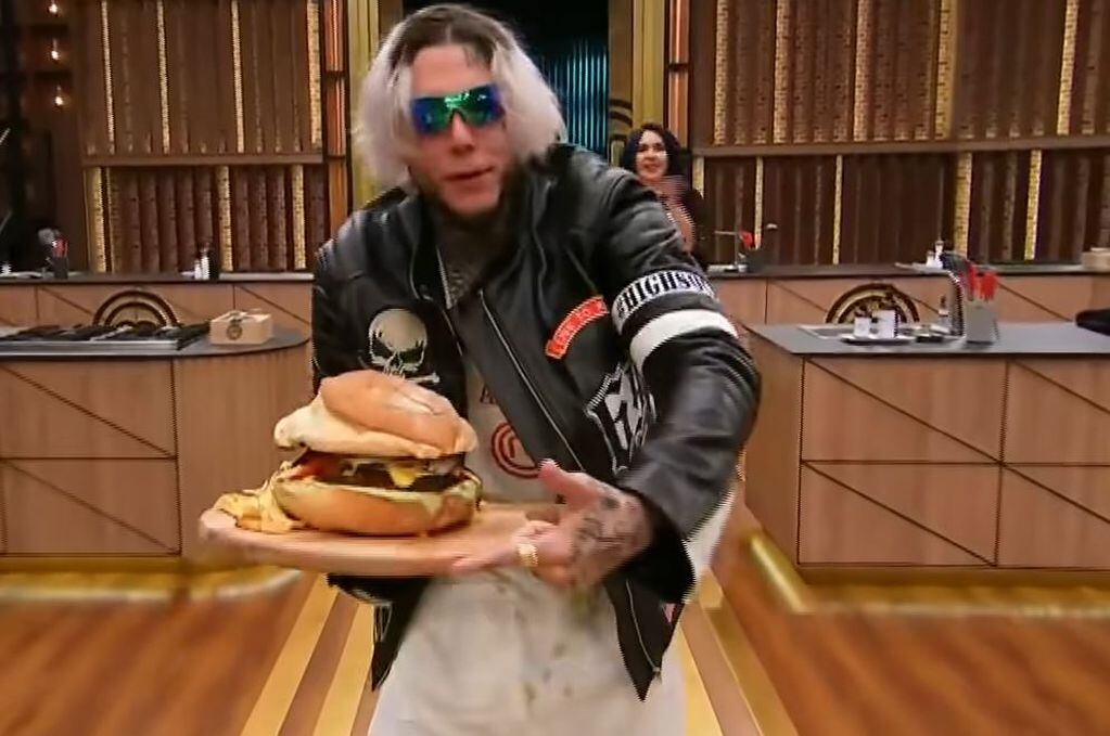 La "Xela Burger" de Alex Caniggia.