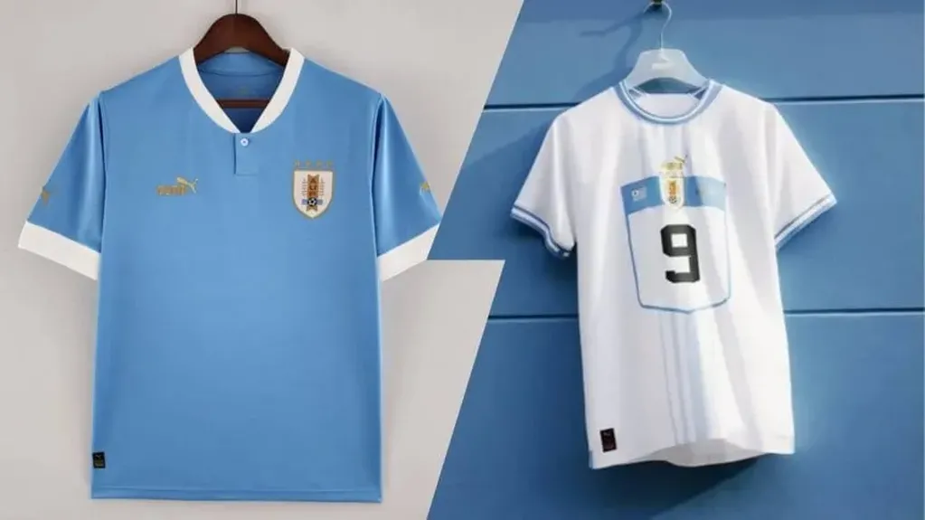La camiseta de Uruguay /Gentileza TyC Sports