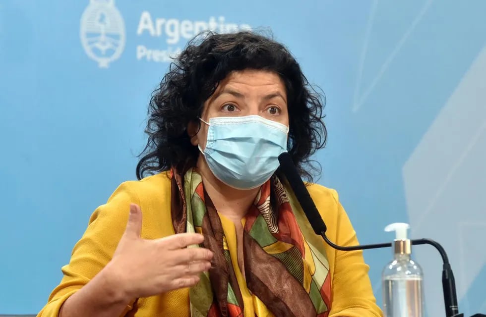 La ministra de Salud, Carla Vizzotti.