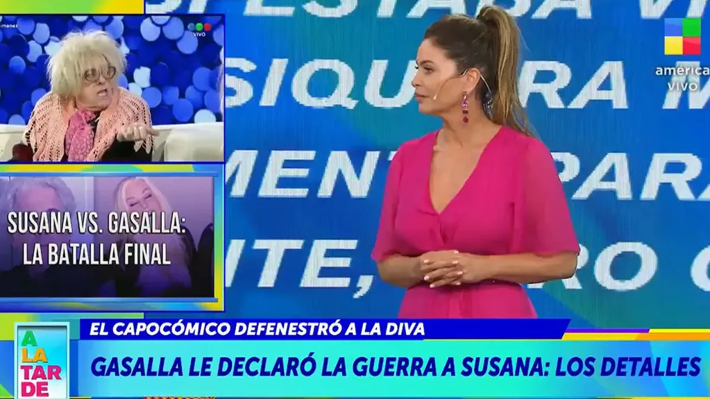 Antonio Gasalla contra Susana Giménez