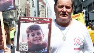 Ramón Dupuy, abuelo de Lucio, el nene de 5 años que fue asesinado en La Pampa. (Clarín / Rolando Andrade Stracuzzi)