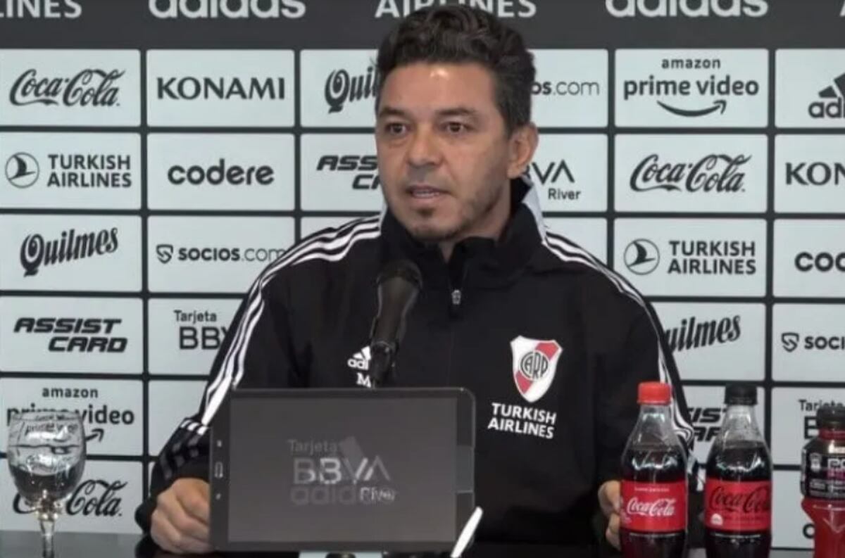 Marcelo Gallardo define el equipo de River para visitar a Tigre