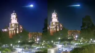 Un meteorito fue captado en México