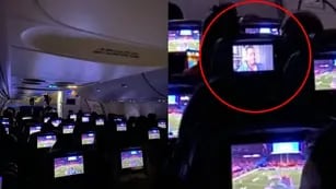 Pasajero de un avión fue criticado por no ver el Super Bowl.