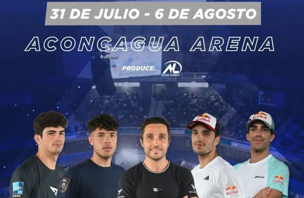 Con la presencia de los mejores del mundo, vuelve el pádel al Aconcagua Arena