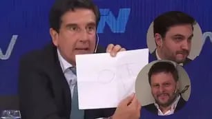 La reacción en vivo de Ramiro Marra y Leandro Santoro cuando Melconian dijo que es imposible dolarizar a $730