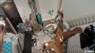 Un niño de 12 años destrozó su casa porque su madre le sacó el celular como castigo