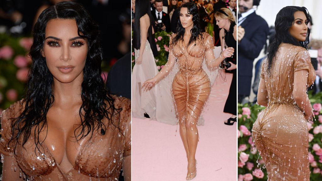 Thierry Mugler salió de su retiro en 2019 para diseñar un vestido exclusivo para que Kim Kardashian fuera la Met Gala.