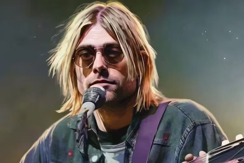 Cómo se vería Kurt Cobain actualmente. / WEB