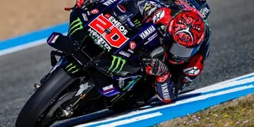MotoGP: Quartararo encabezó los entrenamientos del viernes en Jerez