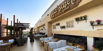 El restaurante preferido de Messi y Antonela en Qatar, donde comer es más caro que alquilar en Argentina. Foto: Instagram @sazeli_qatar