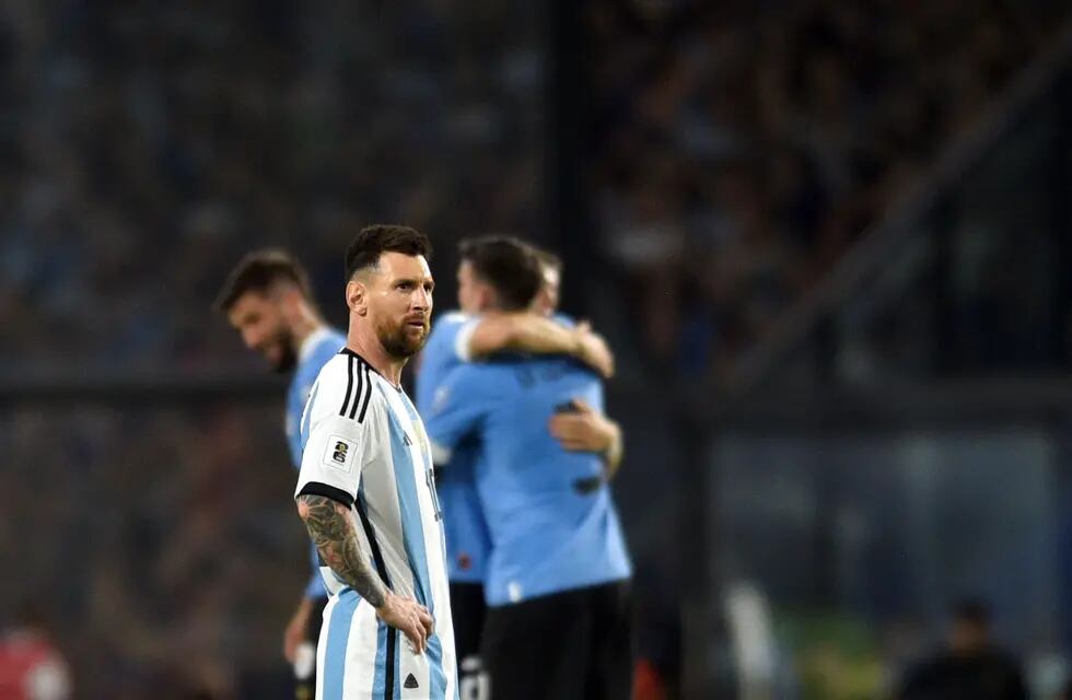 La cara de Messi tras la primera derrota de Argentina en casi un año.