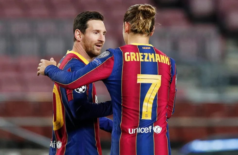 Griezmann fue increpado por hinchas del Barcelona tras los dichos de su ex representante de Messi. / Gentileza.