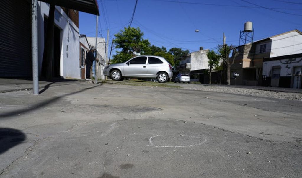 Barrio de Alvear tras el trágico hecho. Foto: Juan José García