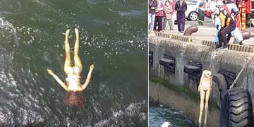Creían que rescataban a una “mujer ahogada”, pero era una muñeca inflable y las fotos se viralizaron