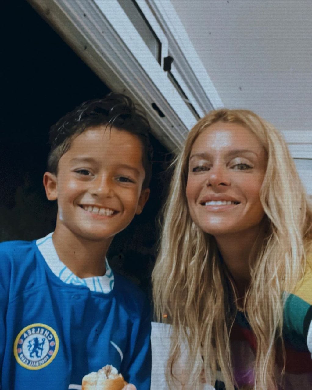 Benicio, el hijo mayor de Vanina Escudero y Álvaro Navia. Gentileza Instagram.