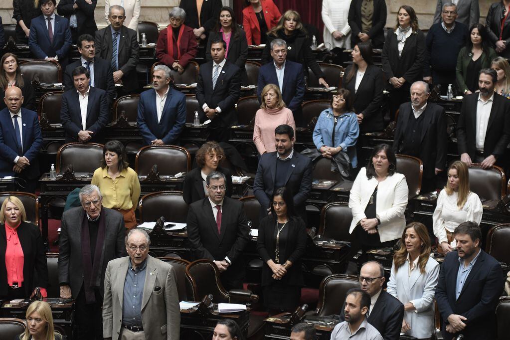 Sesión en la cámara de Diputados por el intento de asesinato a Cristina Kirchner. / Foto: Federico López Claro