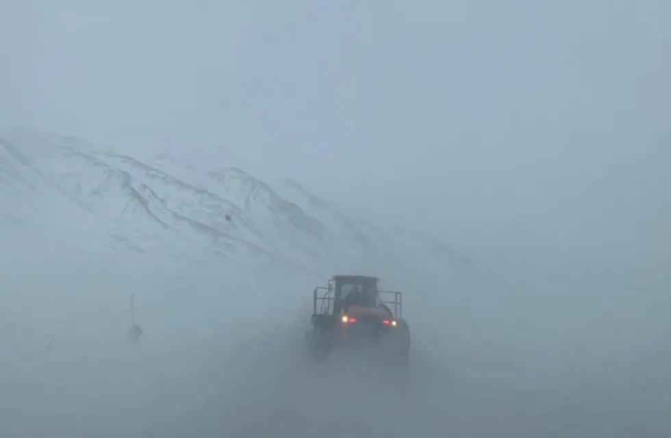 Continúan las nevadas intensas en Alta Montaña - Foto Gendarmería Nacional