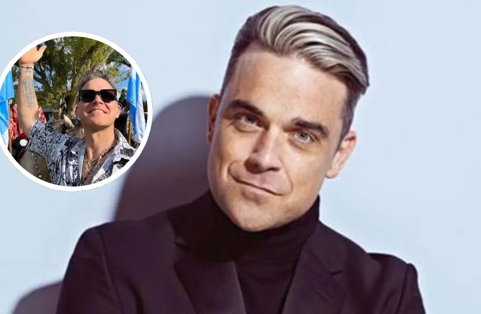Robbie Williams disfruta de Argentina con su familia.