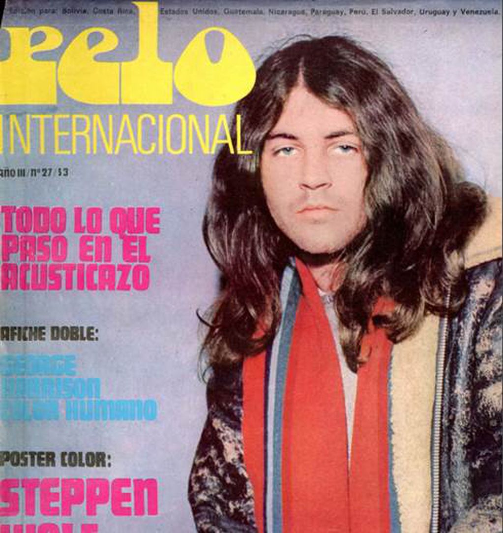 La emblemática revista Pelo llevó ese "acústico" en su portada.