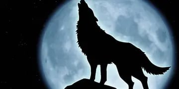 Luna llena de lobo