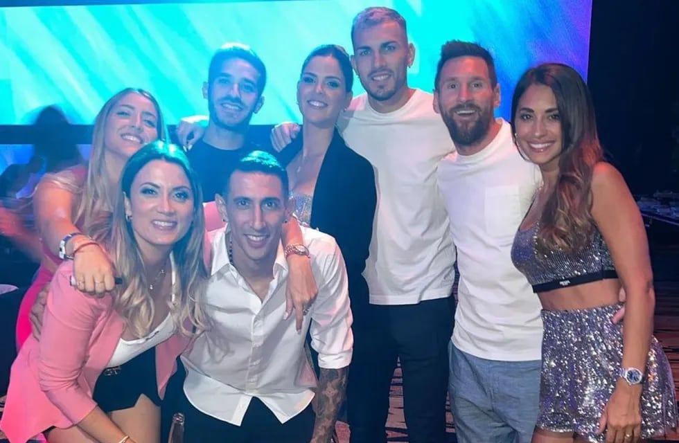 La fiesta de Lionel Messi en Rosario para festejar la tercera copa de Argentina.