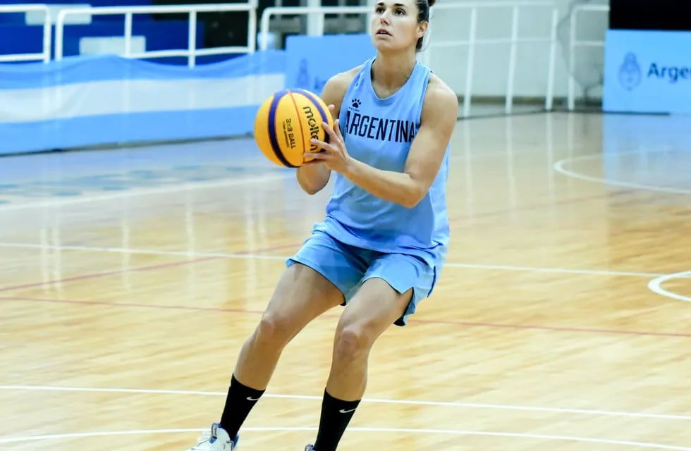 Natacha Pérez, embajadora mendocina en la Selección Argentina de básquetbol 3x3.