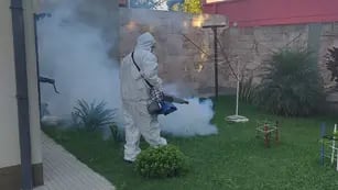 Fumigaciones por el caso de Dengue en Rafaela
