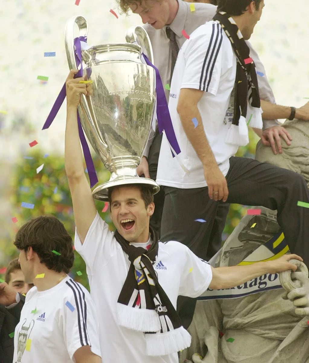 Santiago Solari, ganador de la Champions con el Real Madrid