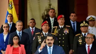 Lealtad. Los militares mantienen un fuerte apoyo hacia Maduro. (AP)