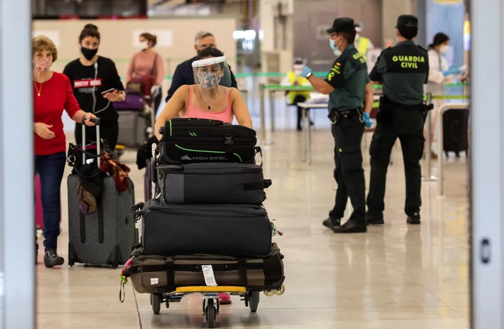 El Aeropuerto Internacional Adolfo Suárez Madrid-Barajas.