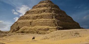 Pirámide de Zoser (o Djoser), en Saqqara (Egipto)