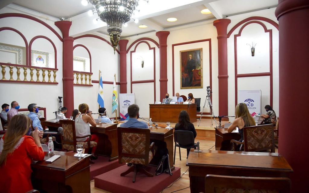 Marcelino iglesias en su sexta apertura de Sesiones Ordinarias/Prensa Guaymallén