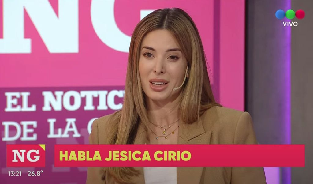 Jésica Cirio rompió el silencio en Telefe sobre el escándalo con su ex Martín Insaurralde (El noticiero de la gente)