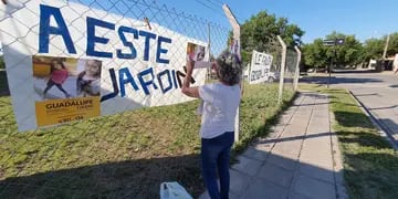 Campaña para visibilizar la desaparición de Guadalupe Lucero en la Escuela Puertas del Sol