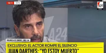 El actor, denunciado por violación de una menor, habló con el periodista Mauro Viale y afirmó que es inocente.