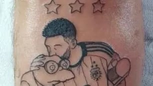 Tatuajes de hinchas de la Selección Argentina