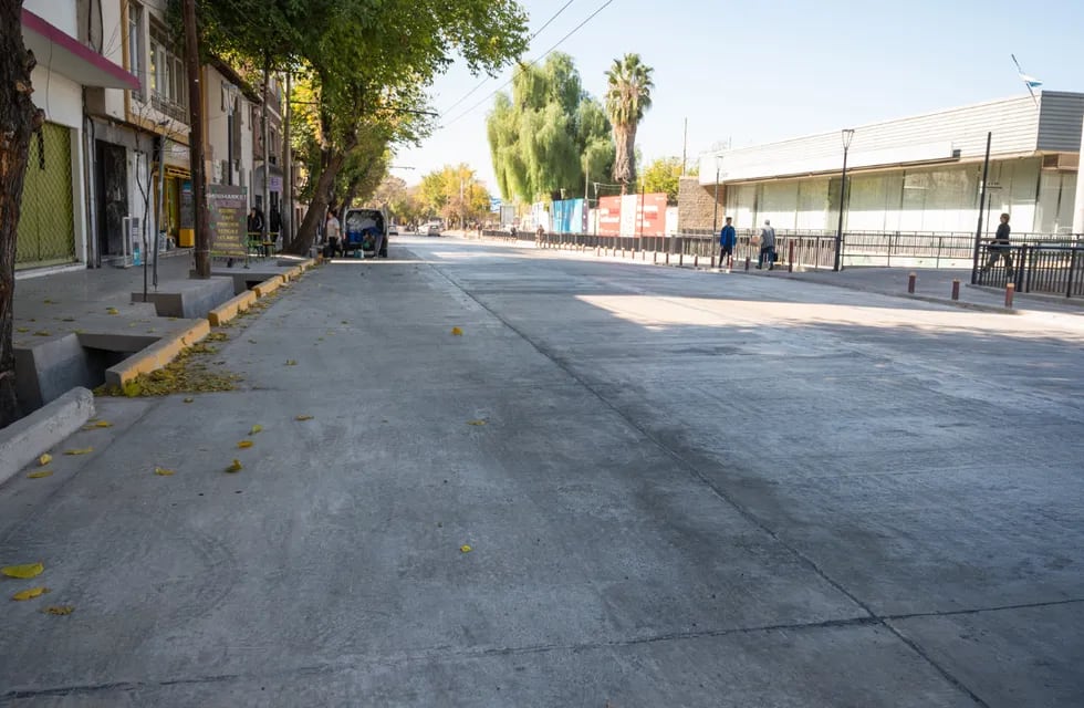 A partir de este lunes, la Ciudad de Mendoza informa que queda habilitada la calle Huarpes, desde Clark a Sobremonte. Gentileza: Ciudad de Mendoza.
