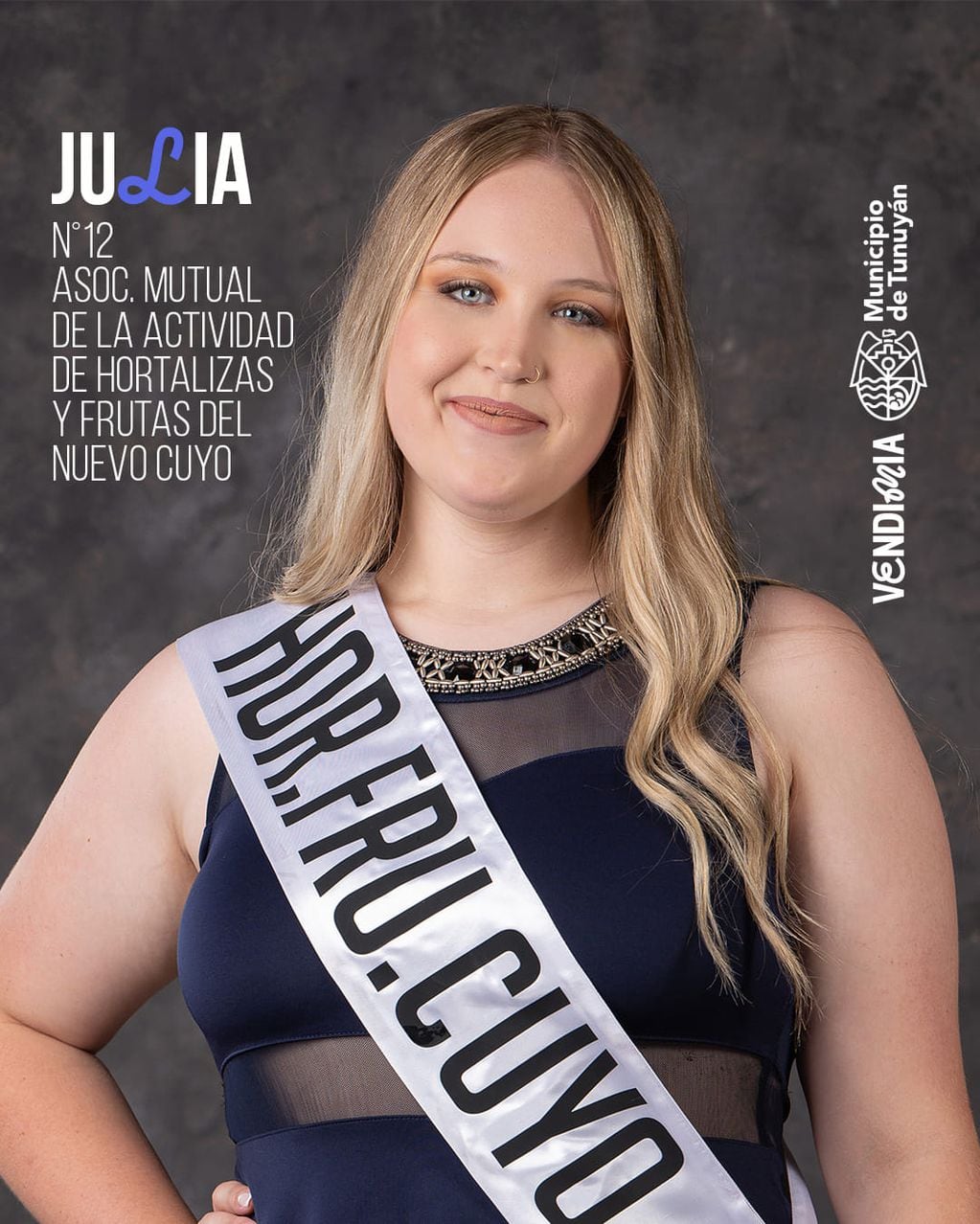 Julia pertenece a la Asociación Mutual de la actividad de hortalizas y grutas del Nuevo Cuyo