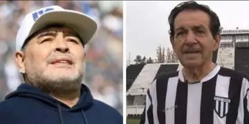 Maradona y Legrotaglie