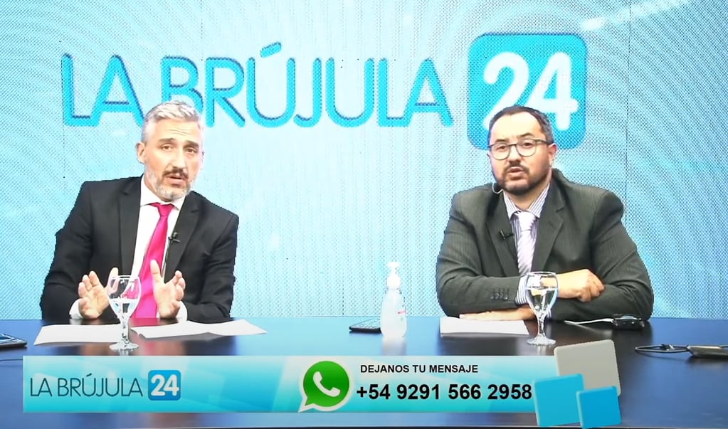 El programa televisivo La Brújula (Bahía Blanca), donde dieron un gran despliegue a las acusaciones contra Abaurre.