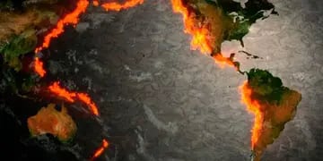Qué es el cinturón de fuego del Pacífico y cómo afecta a Mendoza