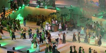 Acto Central de la Fiesta Nacional de la Vendimia en el teatro griego Frank Romero Day