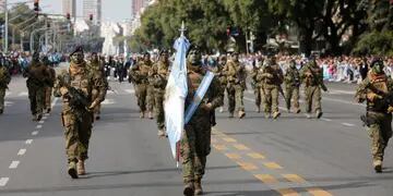 Desfile de las Fuerzas Armadas.