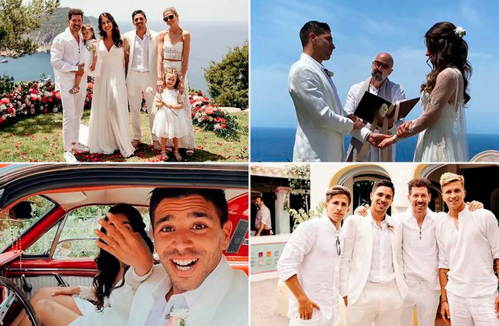La boda íntima se realizó en Ibiza