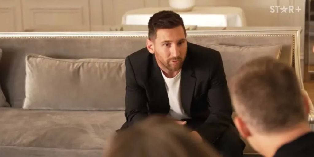 Lionel Messi participa de uno de los episodios de la serie. Foto: Captura de pantalla.