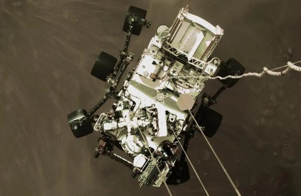 La NASA difunde primeros audios y videos de la llegada del Perseverance a Marte. (NASA)